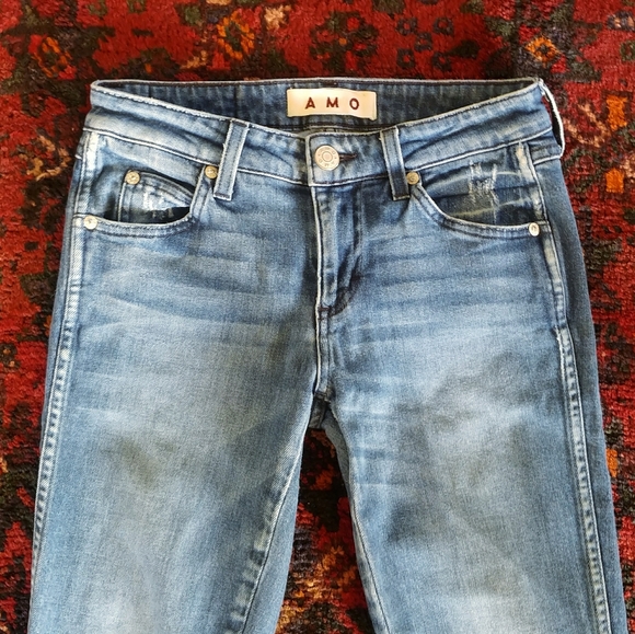 *SOLD* AMO Stix Crop Jeans - Picture 3 of 6